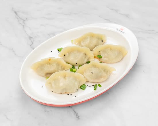 16. Beef Jumbo Pan-Fried Dumplings (6pcs) / 牛肉大煎饺